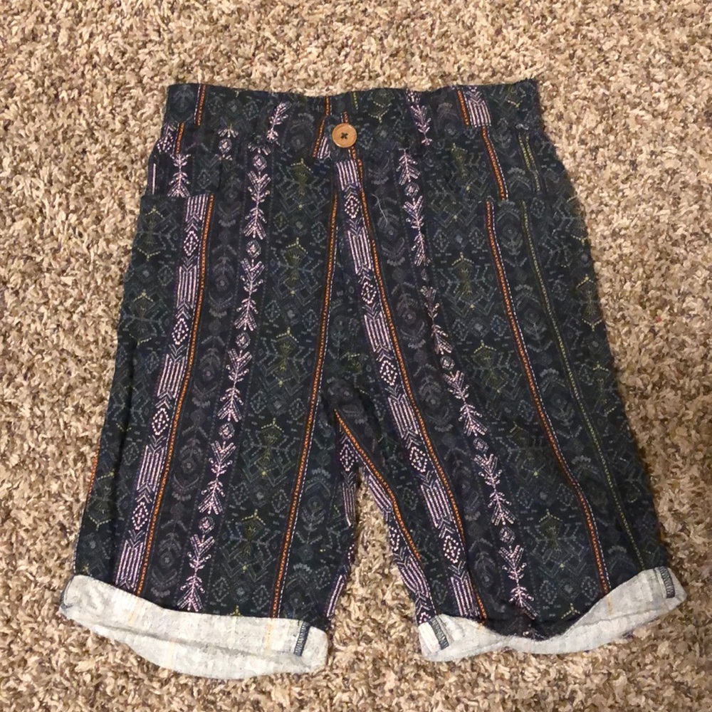 Hawaiian print shorts